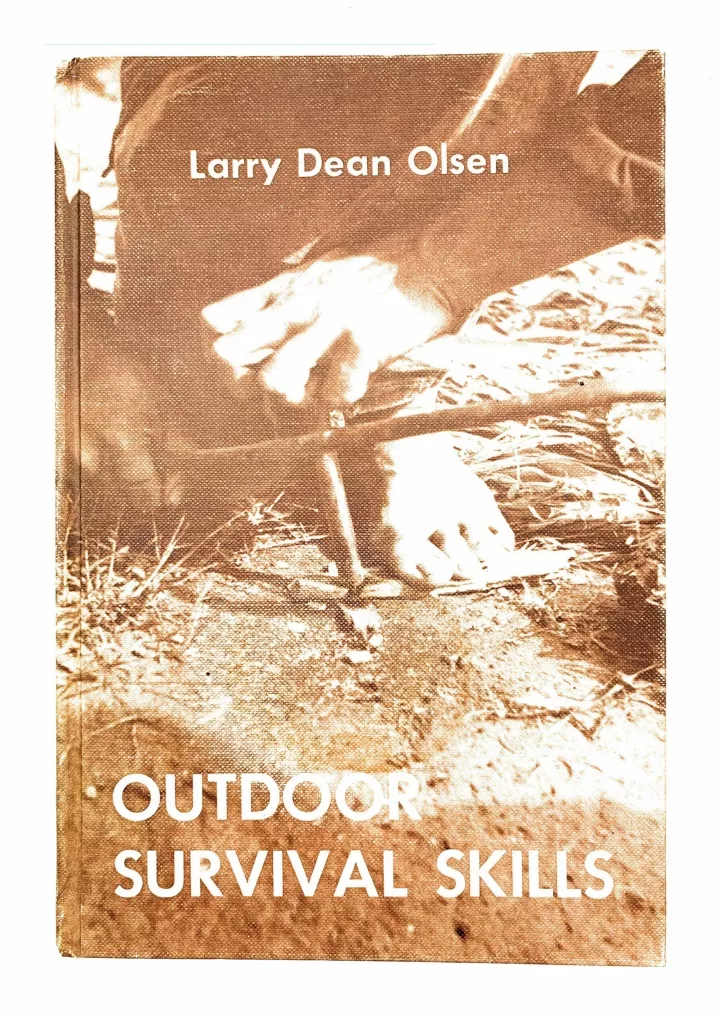outdoor survival skills download pdf read outdoor