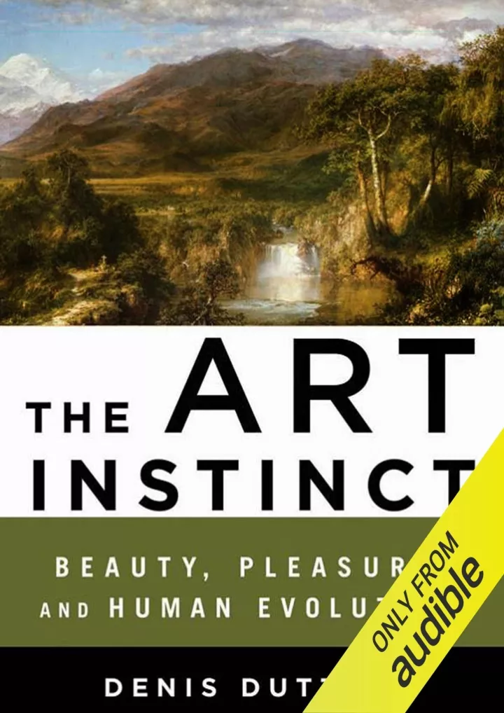 the art instinct beauty pleasure and human