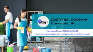 Janitorial Company Located in Spencerville, NM
