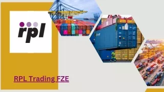 Find the Perfect Shipping Containers for Your Business Needs with RPL Trading FZ