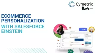 Ecommerce personalization with Salesforce Einstein