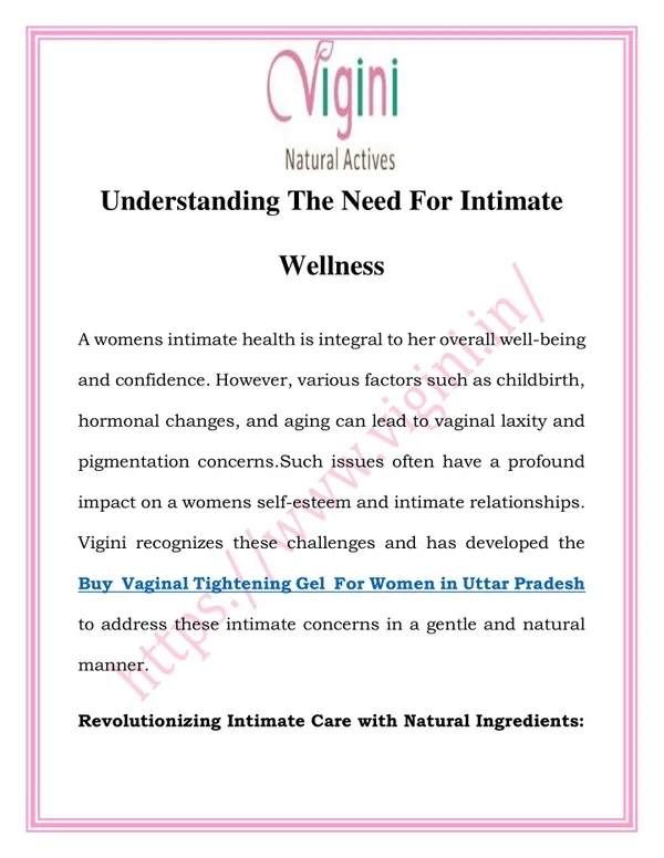 Buy  Vaginal Tightening Gel  For Women in Uttar Pradesh Call-8130095129