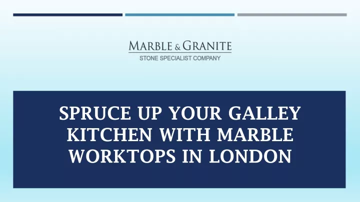 spruce up your galley kitchen with marble