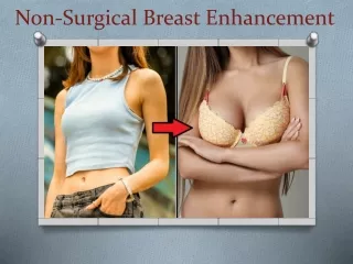 Non-Surgical Breast Enhancement
