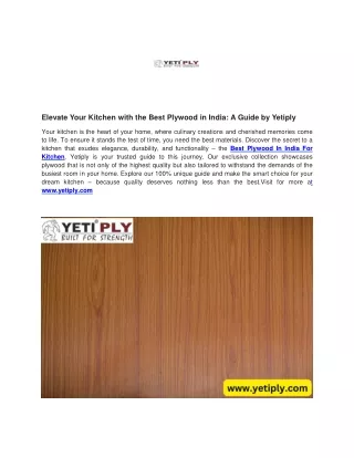 Best Plywood In India For Kitchen (1)