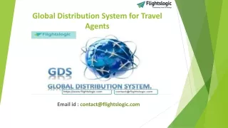 global distribution system for travel agents