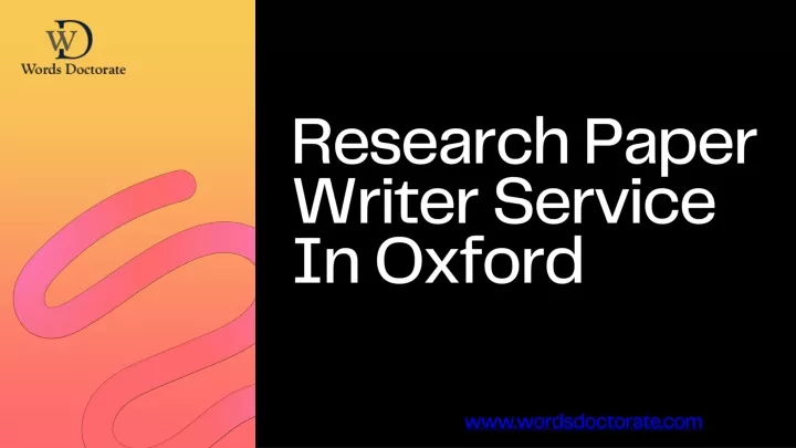 research paper writer service in oxford