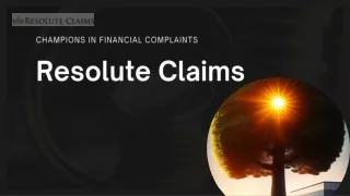 Resolute Claims-Champions in Financial Complaints