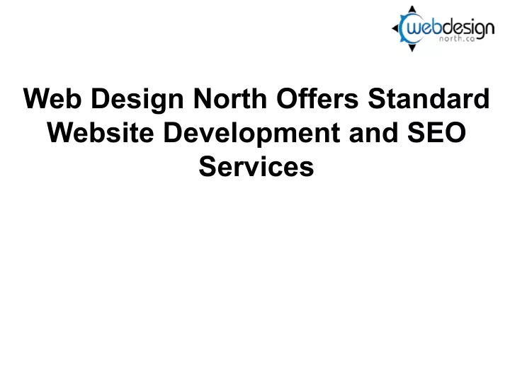 web design north offers standard website