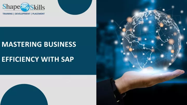 mastering business efficiency with sap