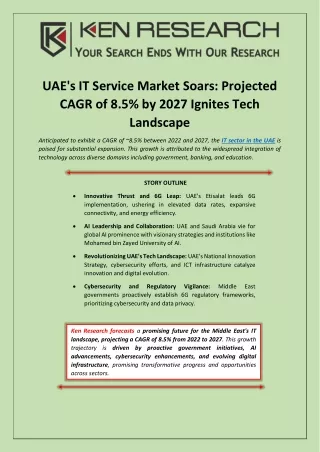 uae s it service market soars projected cagr