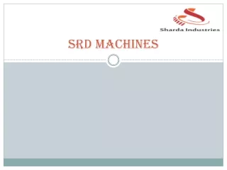 SRD Machines Bearing Turning Machines Manufacturers