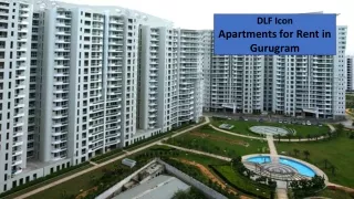 4 BHK Apartments in Gurugram | DLF Icon for Rent in Gurugram
