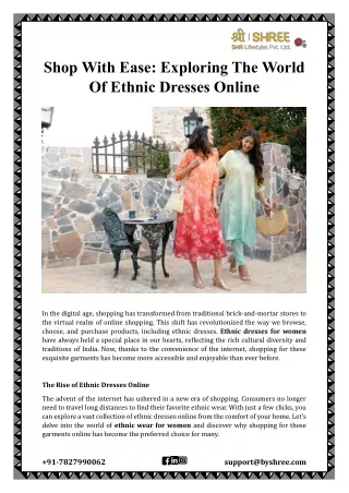 shop with ease exploring the world of ethnic