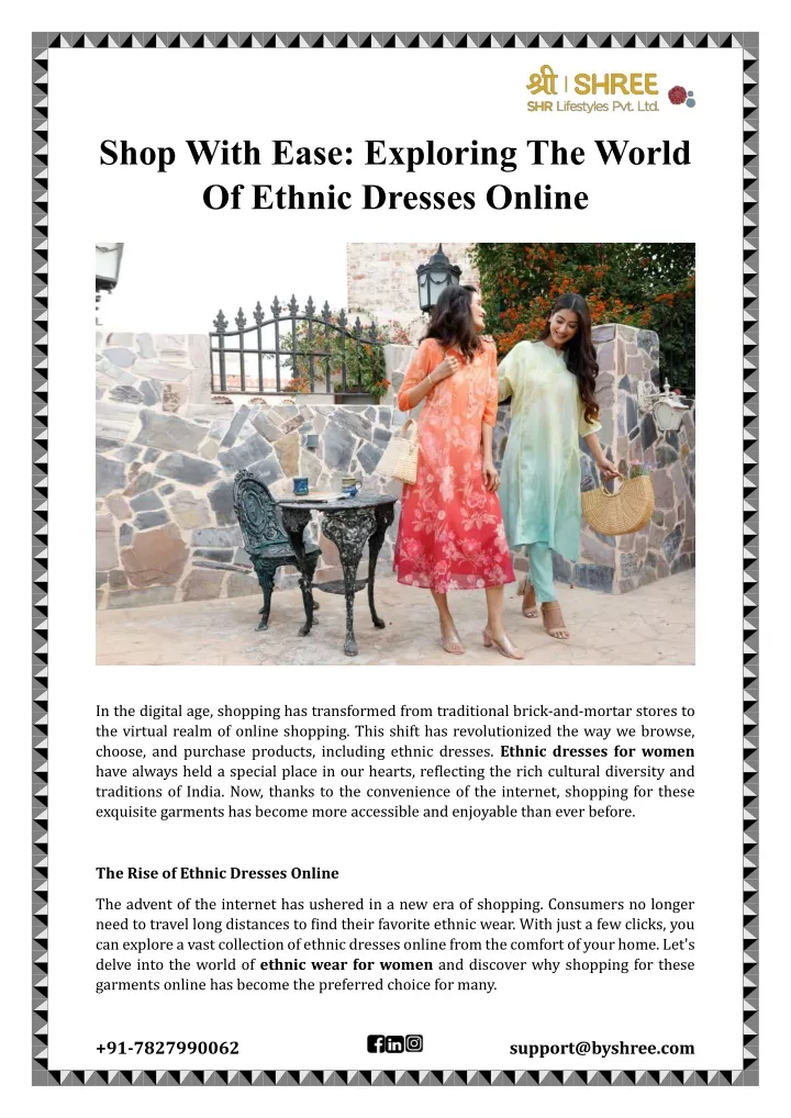 shop with ease exploring the world of ethnic