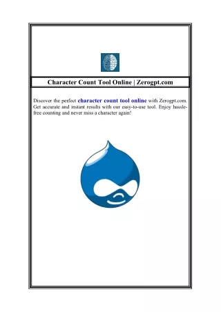 Character Count Tool Online  Zerogpt.com