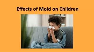 Effects of Mold on Children - S&R Environmental Consulting