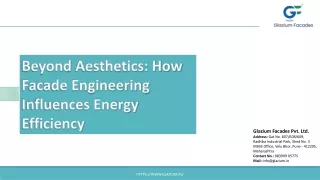 Beyond Aesthetics- How Facade Engineering Influences Energy Efficiency