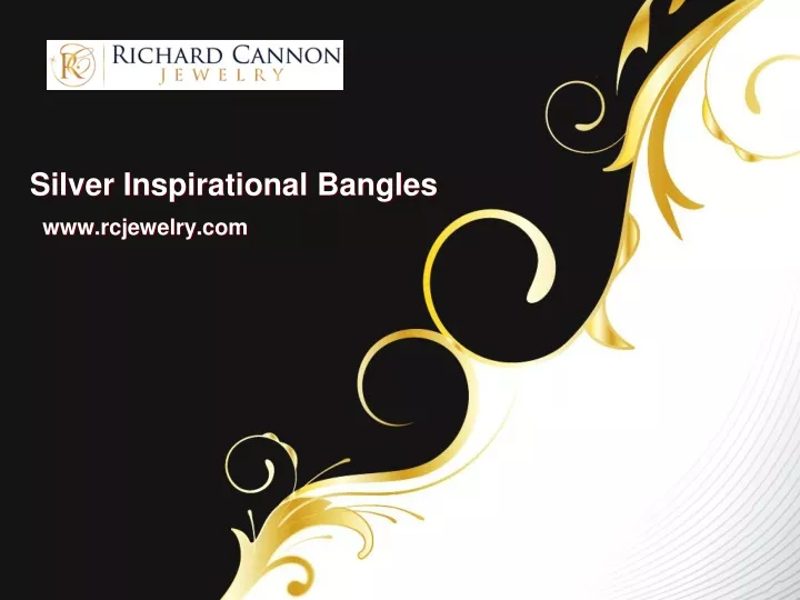 silver inspirational bangles