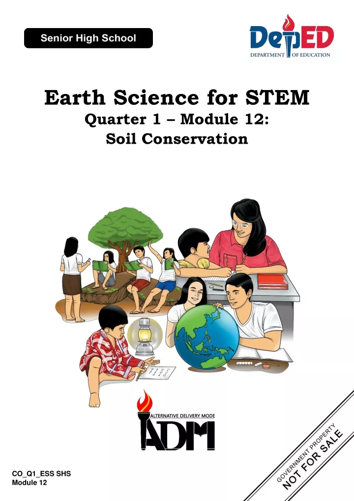 earth science for stem quarter 1 module 12 soil