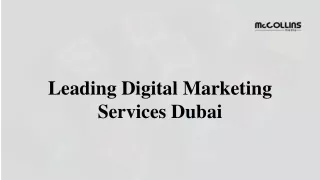 Digital Marketing Services Dubai