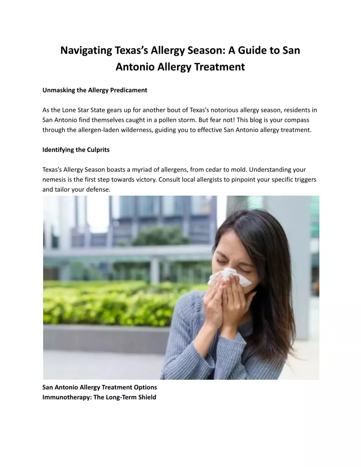 navigating texas s allergy season a guide