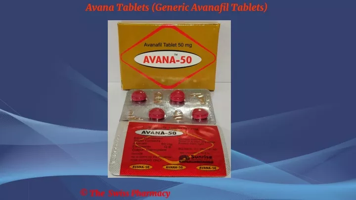 avana tablets generic avanafil tablets