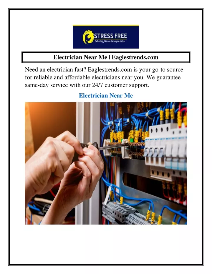 electrician near me eaglestrends com