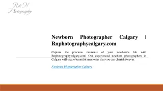 Newborn Photographer Calgary  Rnphotographycalgary.com