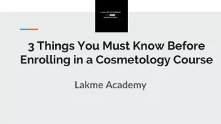 5 Excellent Benefits of Going to a Cosmetology Schools