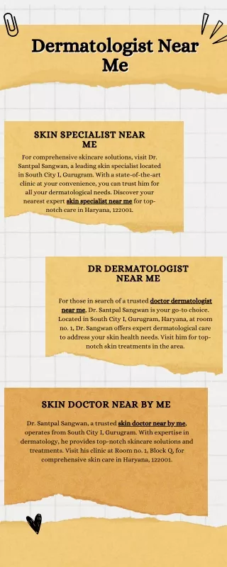 Dermatologist Near Me