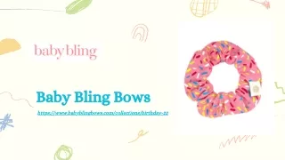 Birthday Hair Bows | Babyblingbows.com