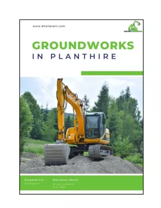 Discover the Benefits of Hiring D.Hall Plant Hire & Groundworks in Planthire
