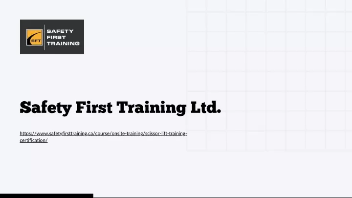 safety first training ltd