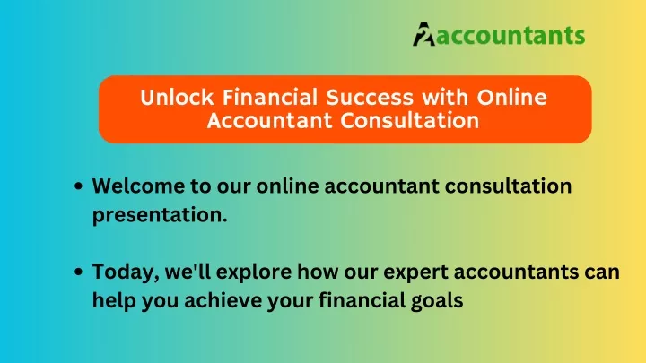 unlock financial success with online accountant