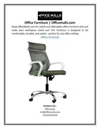Office Furniture | Officemalls.com