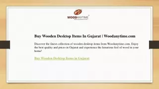 Buy Wooden Desktop Items In Gujarat  Woodanytime.com