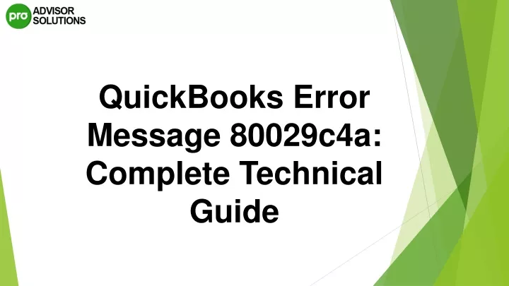 quickbooks error message 80029c4a complete