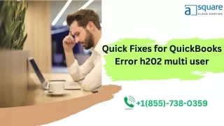 What is QuickBooks multi user mode not working with h202?