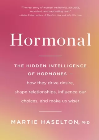 [PDF READ ONLINE] Hormonal