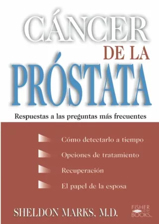 PDF_ Cancer De La Prostata: Respuestas A Las Preguntas Mas Frecuentes