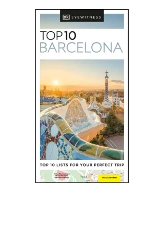 Download Dk Eyewitness Top 10 Barcelona Pocket Travel Guide full