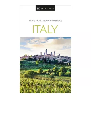 Download PDF Dk Eyewitness Italy Travel Guide for android