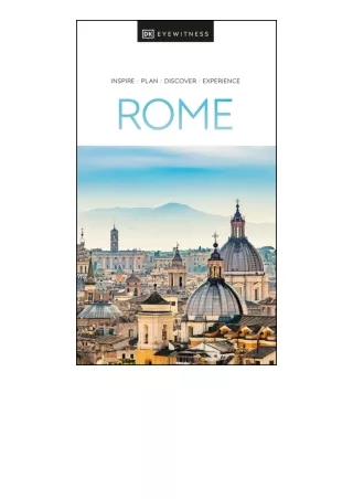 Ebook download Dk Eyewitness Rome Travel Guide for android