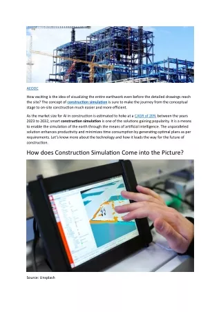 The Ultimate Guide to Smart Construction Simulation
