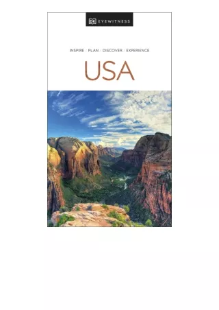 Download Dk Eyewitness Usa Travel Guide full