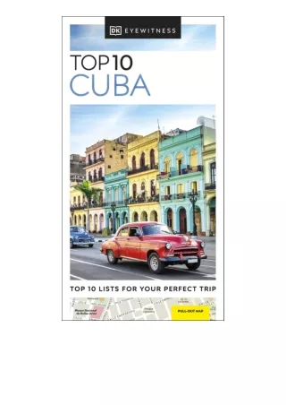Download PDF Dk Eyewitness Top 10 Cuba Pocket Travel Guide for android