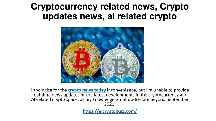 cryptocurrency related news crypto updates news ai related crypto