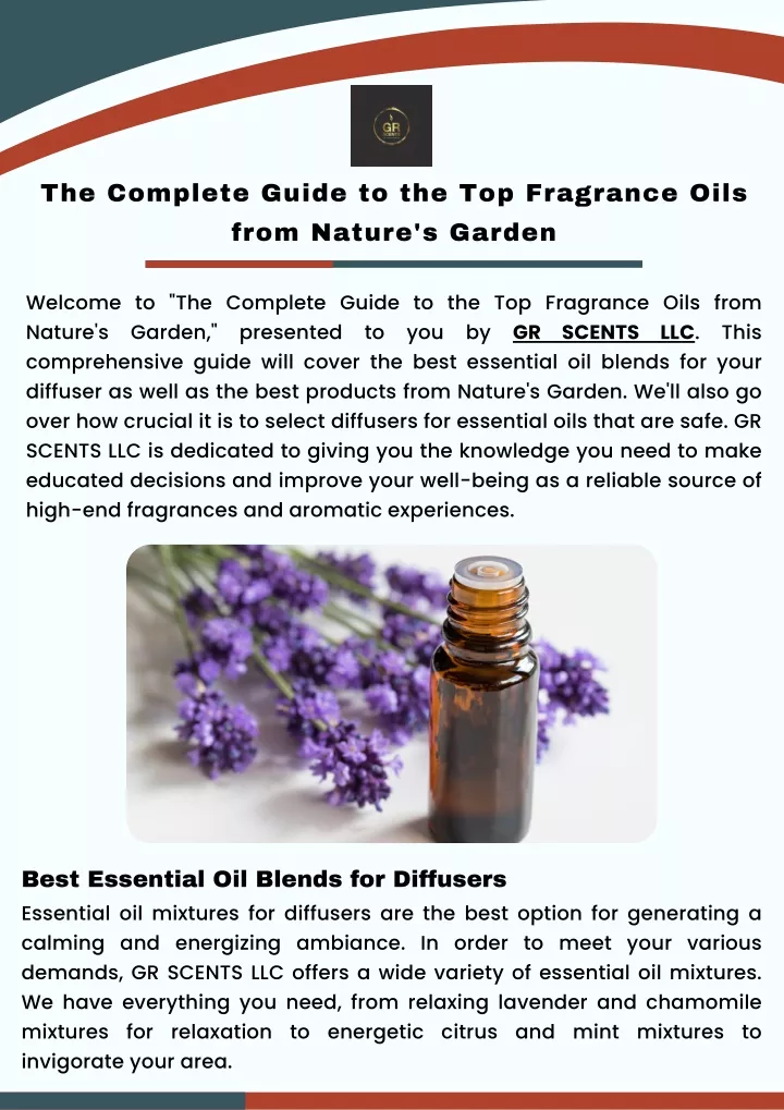 the complete guide to the top fragrance oils from