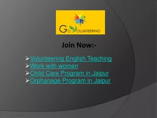 Volunteering English Teaching